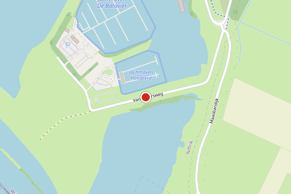 Brandweer-melding op van Cittersweg, Niftrik op 28 juni, kaart-overzicht