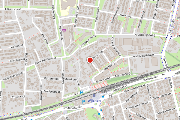 Brandweer-melding op Wintertaling, Wijchen op 28 juni, kaart-overzicht