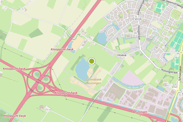 Ambulance-melding op Ewijk op 29 juni, kaart-overzicht