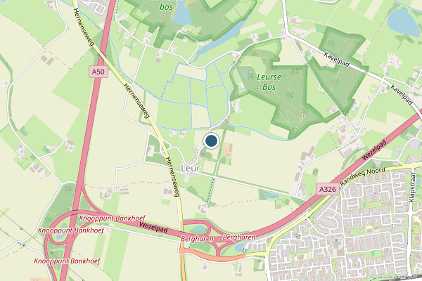 Politie-melding op ten-Leur op 1 juli, kaart-overzicht