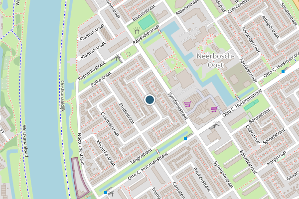 Politie-melding op Bolerostraat, Nijmegen op 16 juli, kaart-overzicht