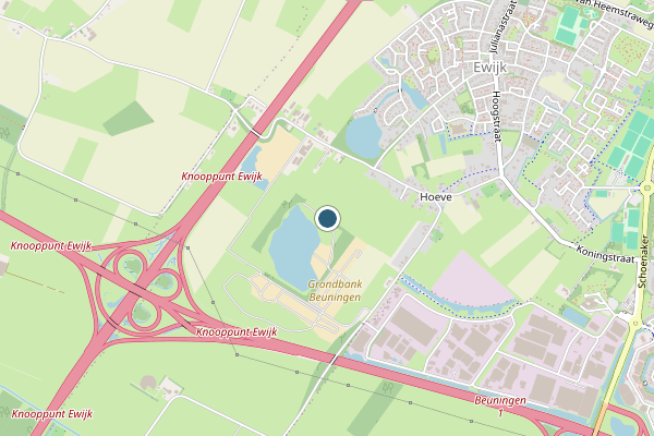 Politie-melding op Ewijk op 17 juli, kaart-overzicht