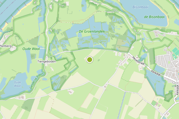 Ambulance-melding op Ooij op 29 juli, kaart-overzicht
