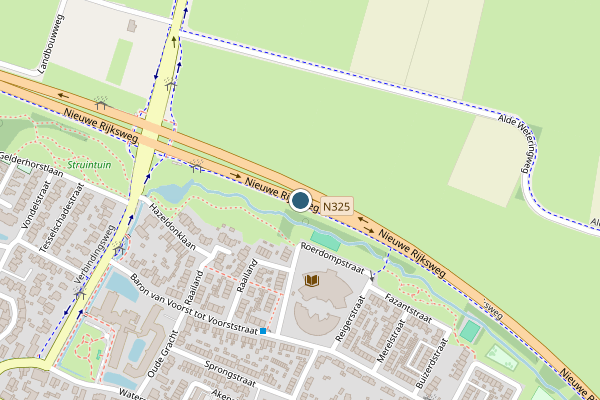 Politie-melding op Beek op 4 augustus, kaart-overzicht