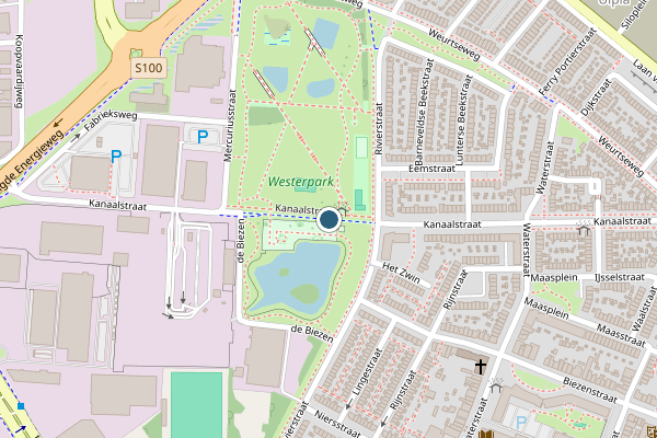 Politie-melding op Kanaalstraat, Nijmegen op 6 augustus, kaart-overzicht