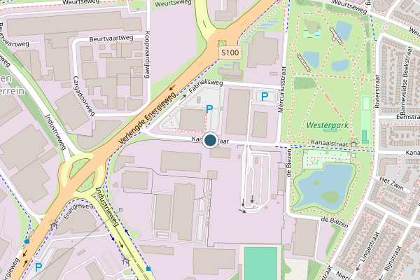 Politie-melding op Kanaalstraat, Nijmegen op 12 juni, kaart-overzicht