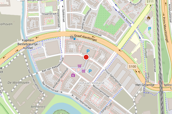 Brandweer-melding op Truus Gelsingstraat, Lent op 14 juni, kaart-overzicht