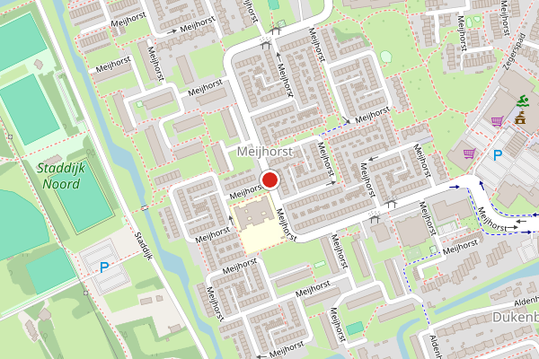 Brandweer-melding op Meijhorst, Nijmegen op 15 juni, kaart-overzicht